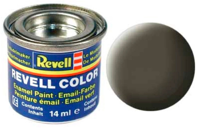 Farba oliwkowa pod NATO mat nato olive mat 14ml Revell (MR-32146)