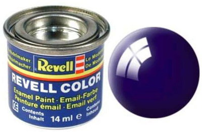 Фарба синьо-чорна глянсова night blue gloss 14ml Revell (32154)