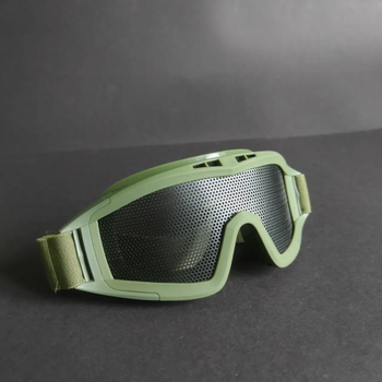 Захистні тактичні окуляри для пейнтболу захист для страйкболу Zepma Олива (5549)