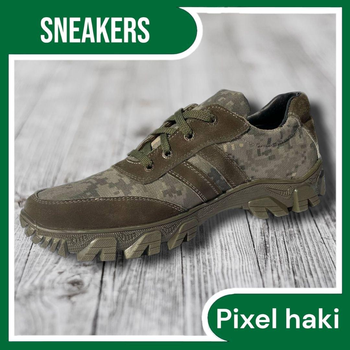 Тактичні літні військові кросівки Pixel Хакі 40