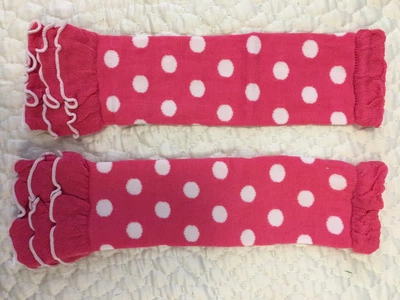 Гетри Home Socks 0-9 років 62-134 см Горох Рожеві
