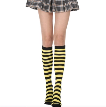 Гольфы Home Socks 35-41 Узкая полоска Черно-желтые