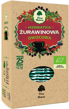 Клюквенный чай Dary Natury Herbatka Żurawinowa 25 x 2.5 г (DN7873)