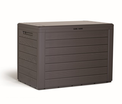 Ящик для зовнішнього зберігання PROSPERPLAST WOODEBOX 190 л коричневий Prosperplast