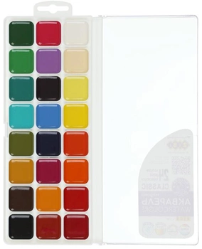 Краски акварельные ZiBi Медовые 24 цвета Classic без кисточки (ZB.6587)