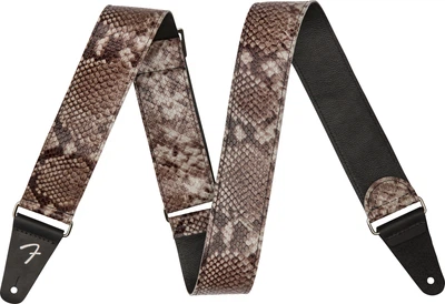 Ремінь гітарний FENDER STRAP 2" WILD FAUX SNAKESKIN LEATHER (231807)