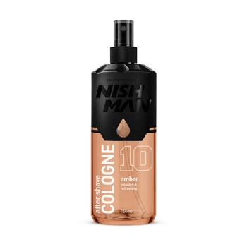 Одеколон после бритья Nishman №10 Amber After Shave Cologne 150мл