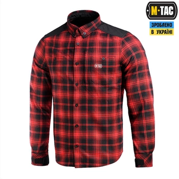 M-Tac сорочка Redneck Shirt Red/Black 3XL/L