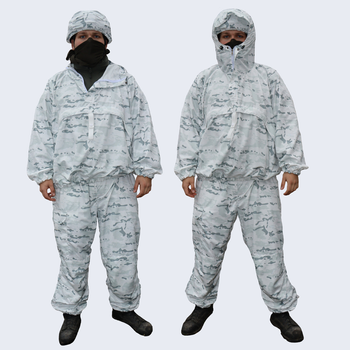 Зимний маскировочный костюм (Маскхалат) UMA Waterprof размера XXL