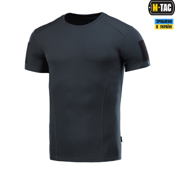 M-Tac футболка потоотводящая Athletic Velcro Dark Navy Blue L