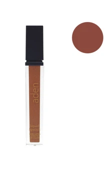 Aden Cosmetics Liquid Lipstick Рідка помада для губ 02 cofe latte
