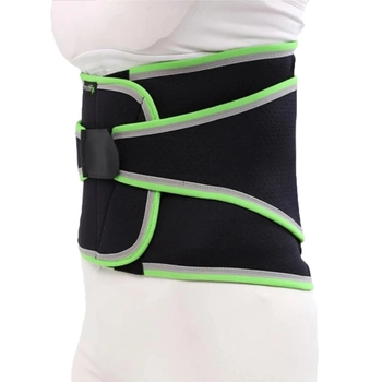 Попереково-крижовий корсет ортопедичний неопреновий бандаж для спини Розмір XL регулюючий