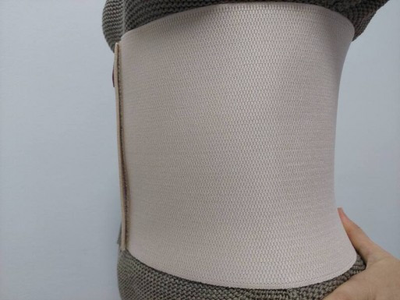Абдомінальний післяопераційний бандаж з щільною тканиною Orthopoint SL-240Y-T бежевий пояс для живота Розмір L