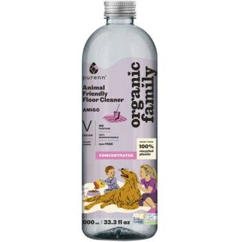 Средство для мытья пола Purenn Organic Family Amigo Animal Friendly неароматизированное, антибактериальное 1 л (4751024880166)