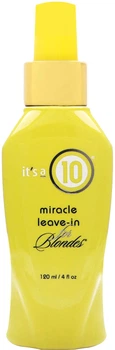 Незмивний засіб для світлого волосся It's a 10 Blonde Miracle Leave-In Conditioner 120 мл (898571000457)