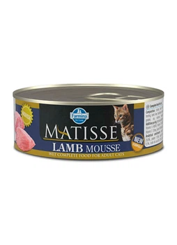 Упаковка вологого корму Farmina Matisse Lamb MOUSSE для котів з ягням 85 г x 12 шт