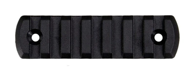 Планка DLG Tactical (DLG-111) для M-LOK, профиль Picatinny/Weaver (7 слотов) черная