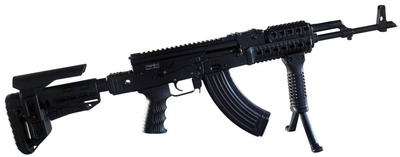 Цевье DLG Tactical (DLG-099) для АК-47/74 c 2-мя планками Picatinny + слоты M-LOK (полимер) черное
