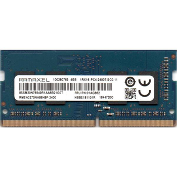 Пам'ять Ramaxel 4 GB SO-DIMM DDR4 2400 MHz (RMSA3270NA86H9F-2400)