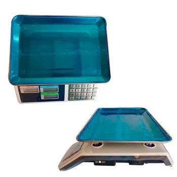 Электронные весы с металлическими кнопками Кitchen Тech kt-218 на 55 кг