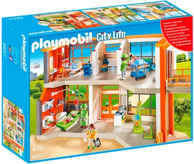 Конструктор Playmobil Жизнь в городе Детская больница (6657)