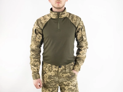 Тактическая рубашка BRAVE UBACS (убакс), пиксель ВСУ, олива, 58