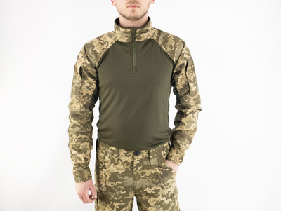 Тактическая рубашка BRAVE UBACS (убакс), пиксель ВСУ, олива, 46