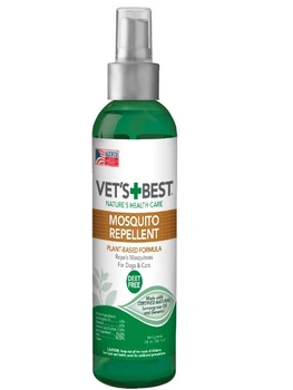 Спрей VET`S BEST Mosquito Repellent от комаров и москитов для собак и кошек, 235 мл
