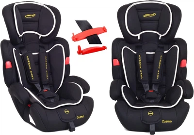 Автокресло Baby (регулируемый подголовник) 9-36 кг Black ЕС стандарт
