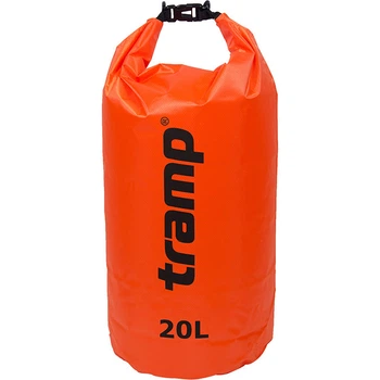 Гермомішок 20 л Tramp PVC Diamond Rip-Stop TRA-113 помаранчевий (SHiz12784)