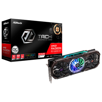 Відеокарта ASRock AMD Radeon RX 6800 XT 16GB GDDR6 Taichi X OC (RX6800XT TCX 16GO)