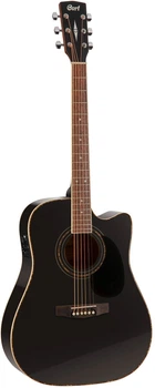 Электроакустическая гитара CORT AD880CE (Black)