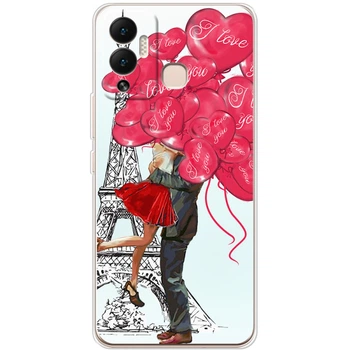 Силіконовий чохол BoxFace Infinix Hot 12 Play Love in Paris (45088-up2460)