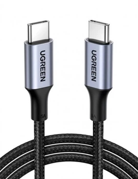 Кабель Ugreen US316/70427 USB Type-С - USB Type-С 1м Чорний