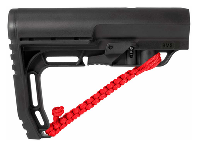 Приклад MFT Battlelink Minimalist with NRAT Strap Red (Comm-Spec) черный