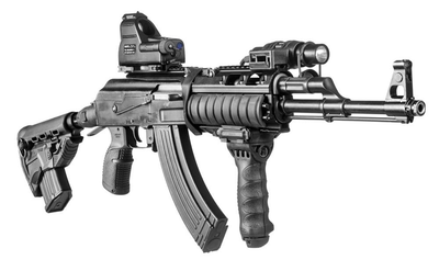 Приклад FAB Defense для AK з утримувачем магазину (без буферної труби)