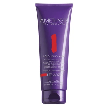 Тонуюча маска для волосся FarmaVita Amethyste Colouring Intense Red 250 мл для інтенсивного підсилення та оживлення червоних відтінків