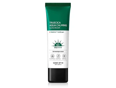 Успокаивающий солнцезащитный крем для лица Some By Mi Truecica Aqua Calming SunCream SPF 50+ 50 мл