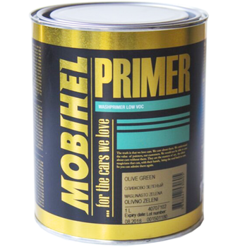 Грунт кислотный для металла | Mobihel Wash Primer | Банка 1 л — Оливковый