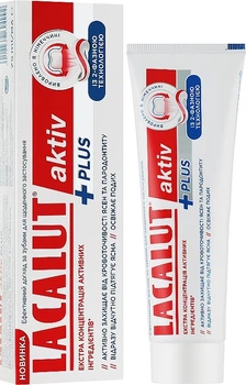 Зубна паста "Activ Plus" - Lacalut 75ml (75ml) (964567-1226191-2)