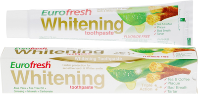 Отбеливающая зубная паста - Farmasi EuroFresh Whitening Toothpaste 50ml (25g, 50ml, 112g) (931938-1185729-2)