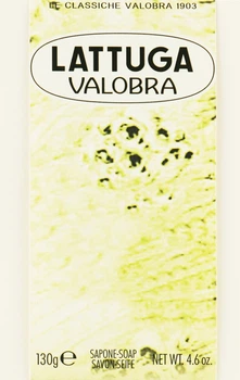Мыло для чувствительной кожи с маслом кукурузы и экстрактом салата - Valobra Lattuga Bar Soap 130g (45g, 130g) (968373-1229754-2)