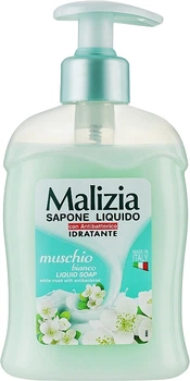 Жидкое мыло "Белый мускус" - Malizia Liquid Soap Musk White 1000ml (300ml, 1000ml) (946040-1203688-2)