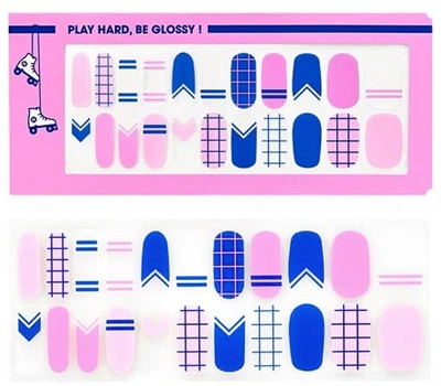 Наклейки для дизайна ногтей - Holika Piece Matching Nails Nail Fit Sticker 02 - Field Play (972912-1240702-2)
