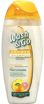 Шампунь-гель для душа 2в1 "Energizing" - Wash&Go Shower Shampoo 250ml (250ml) (961606-1222528-2)