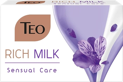 Твердое мыло - Teo Rich Milk Sensual Care 90g (90g) (962110-1223013-2)