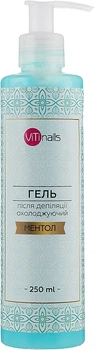Гель для тіла після депіляції з ментолом, з дозатором Vitinails 250ml (250ml) (946077-1203771-2)
