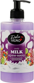 Жидкое крем-мыло с молочными протеинами - Dolce Vero Candy Milk 500ml (500ml) (949771-1208655-2)