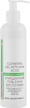 Очищаючий гель з ана-кислотами (РН 4,0) - Green Pharm Cosmetic Cleansing Gel 250ml (250ml) (949346-1208149-2)