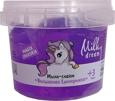 Мило-слайм "Чарівна Єдиноріжка" - Milky Dream Kids 100g (100g) (965670-1227163-2)